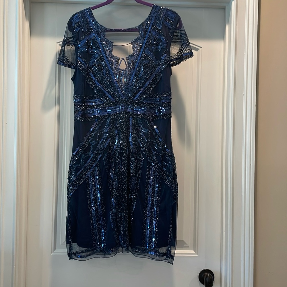 Sequin and beaded 1920’s style cocktail dress
